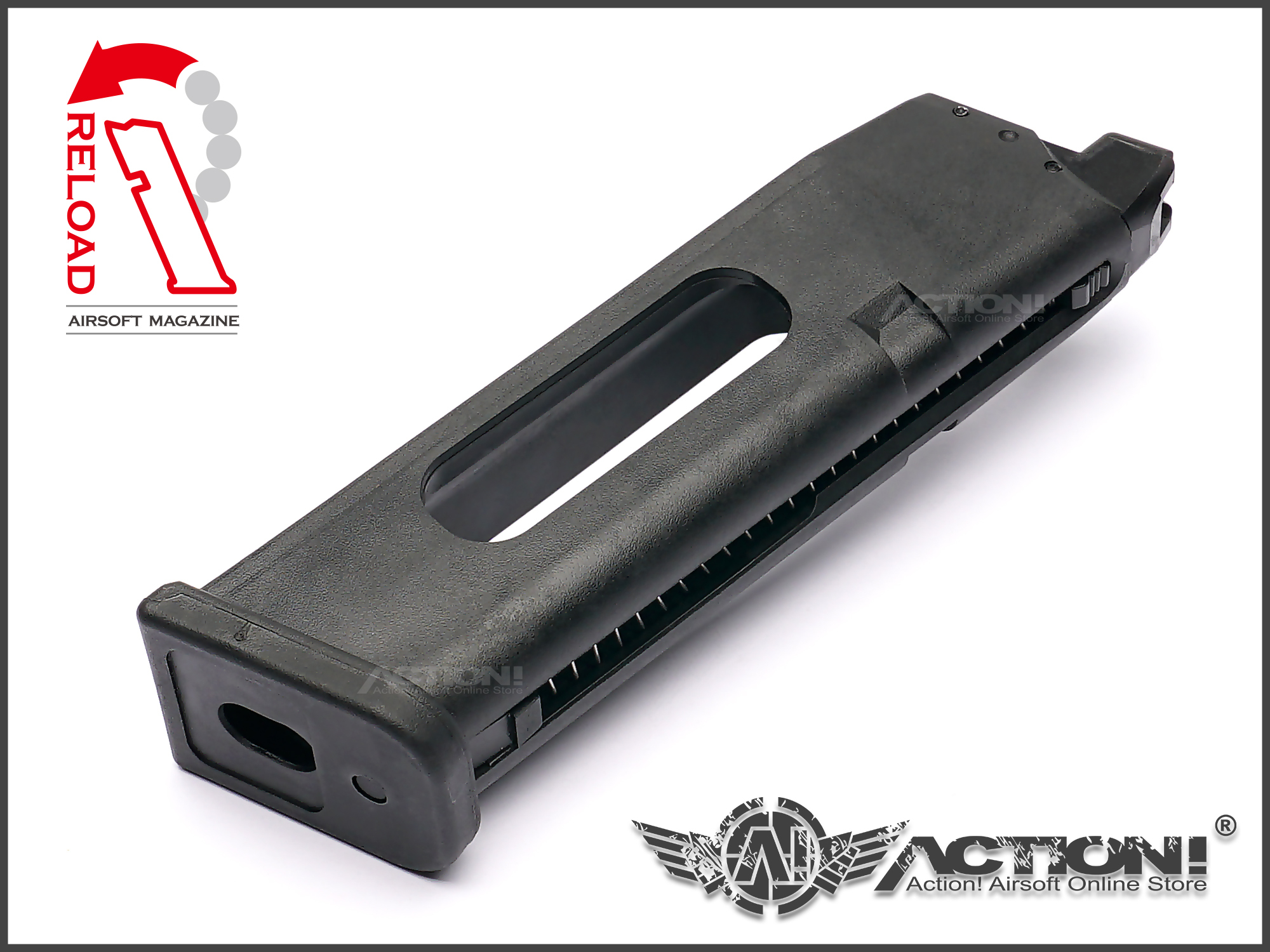 RELOAD - 23rds Lightweight Co2 Magazine For VFC G17 /G1