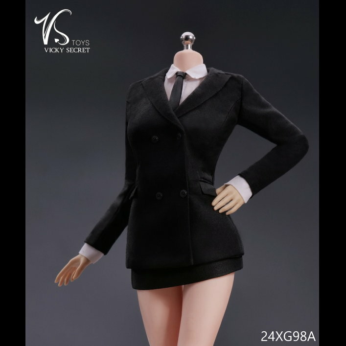 [訂金] VS Toys : 1/6 女團服飾 西服短裙 A / B (自選)