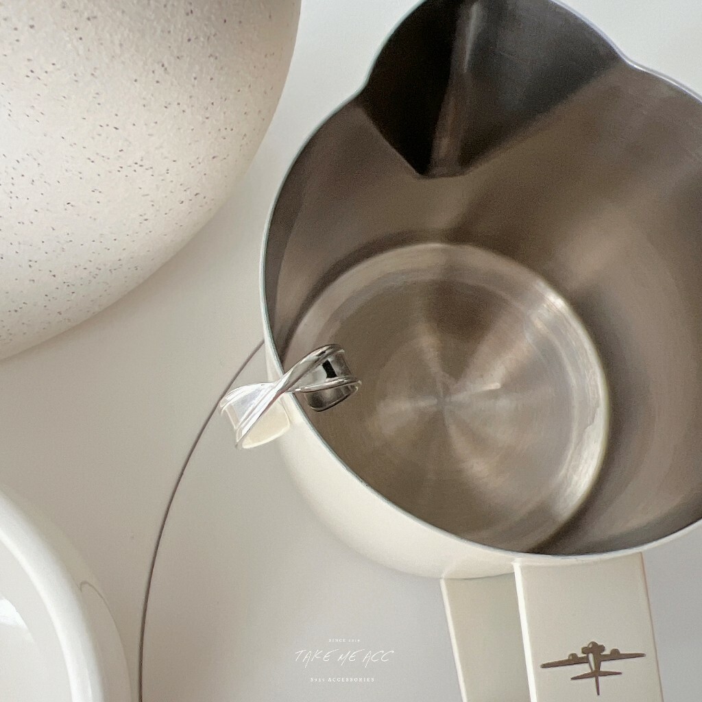 折疊｜純銀戒指