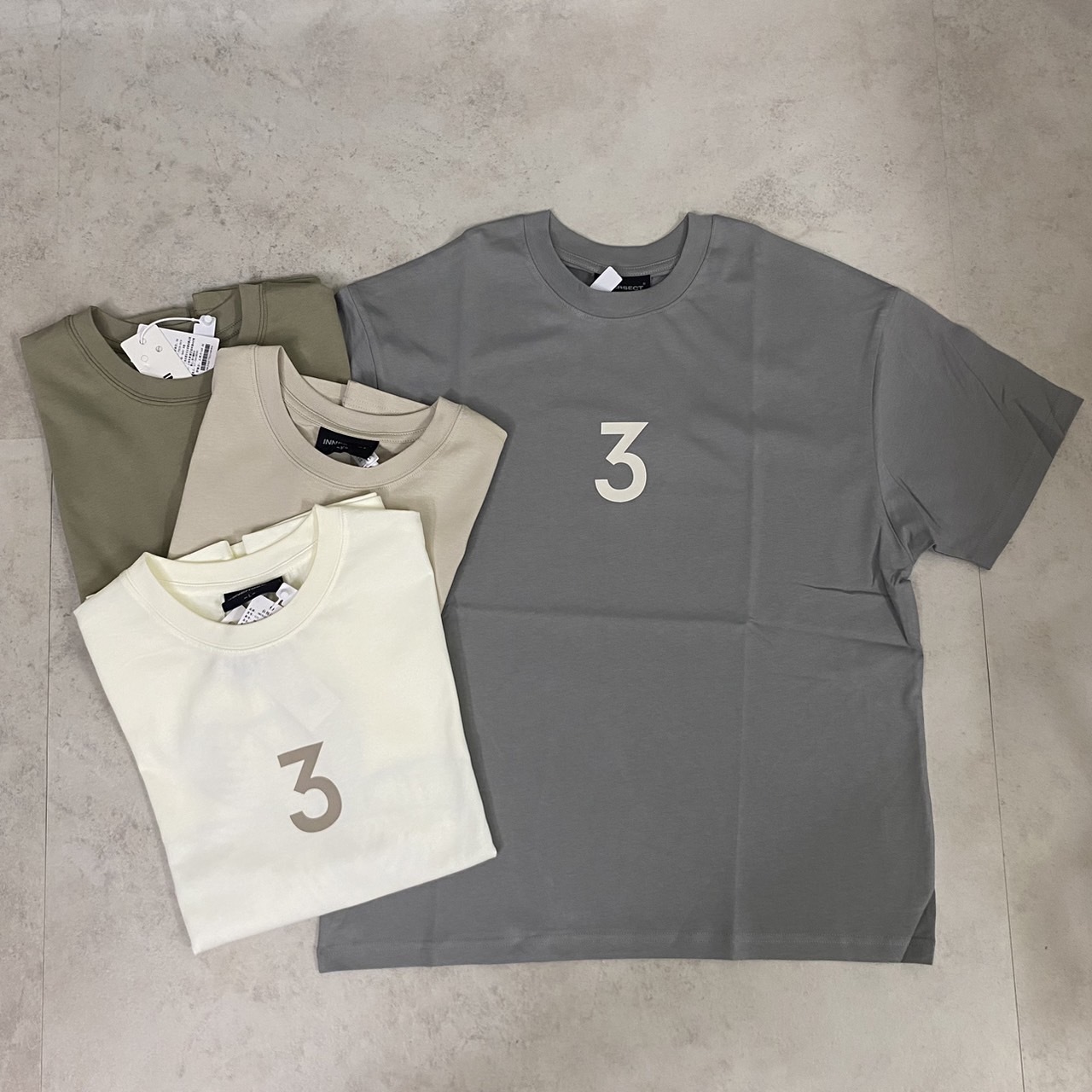 INNERSECT 三生萬物 三葉草印花短Tee INN24SSTTE020