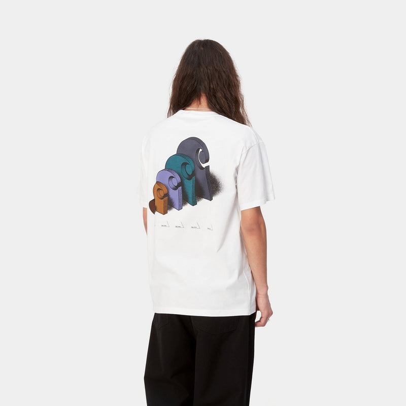2024SS CARHARTT S/S Diagram C T-Shirt 背後 骨牌 LOGO 短T 現貨 I033177