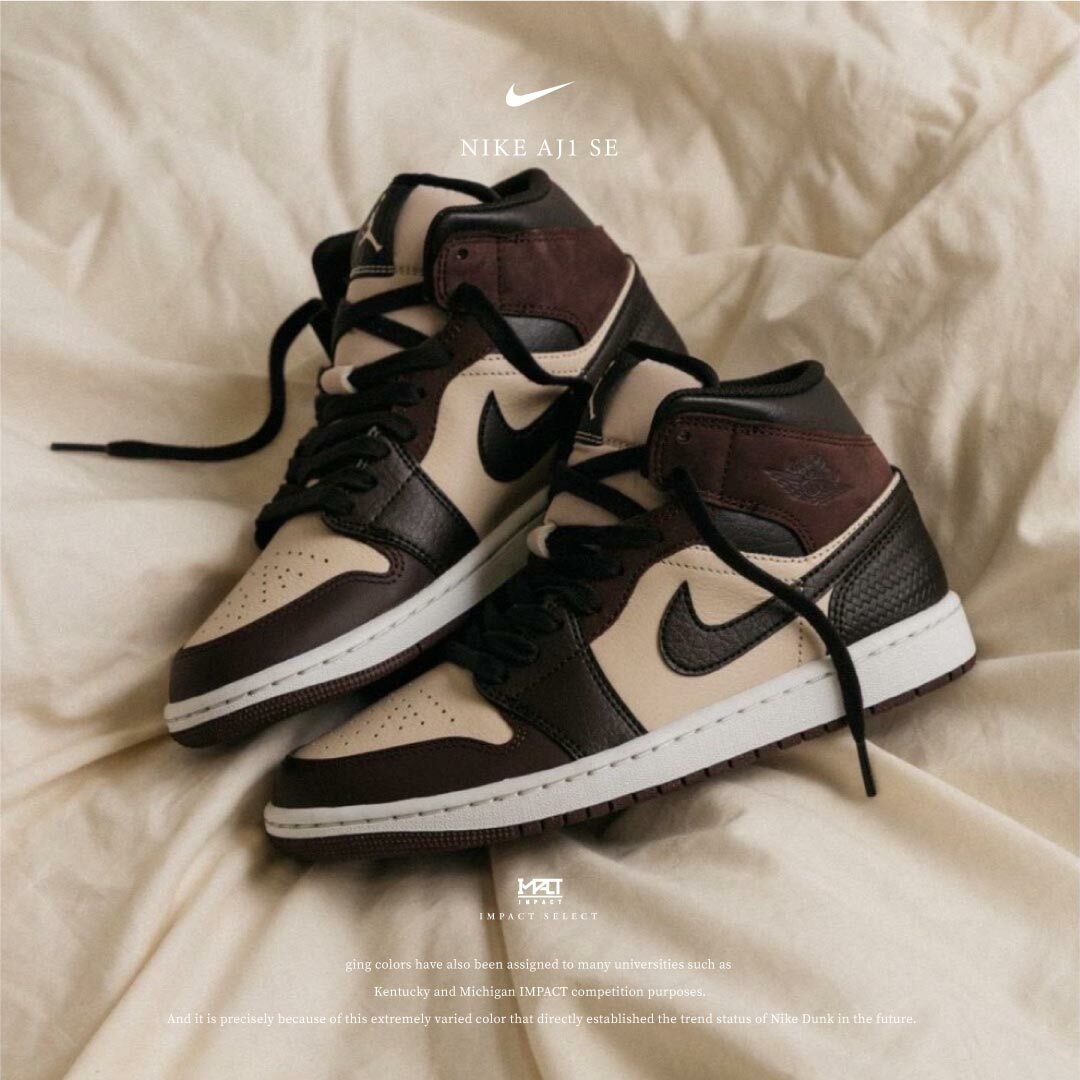 Nike AJ1 SE "YMCA Paris" 栗子奶油 巴黎 美拉德 FZ4359-200