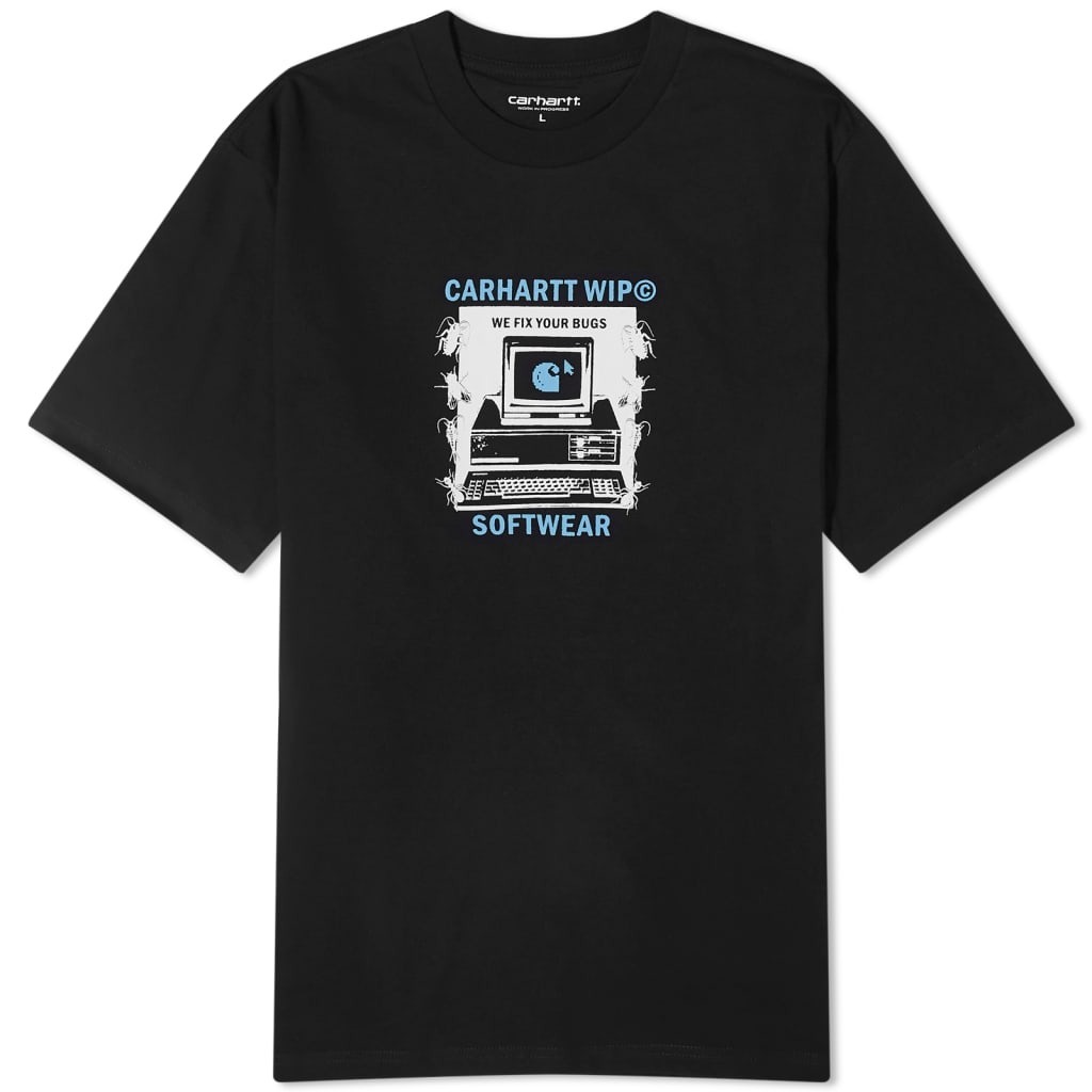 2024SS CARHARTT S/S Fixed Bugs T-Shirt 電腦 AI LOGO 短T 現貨 I033119