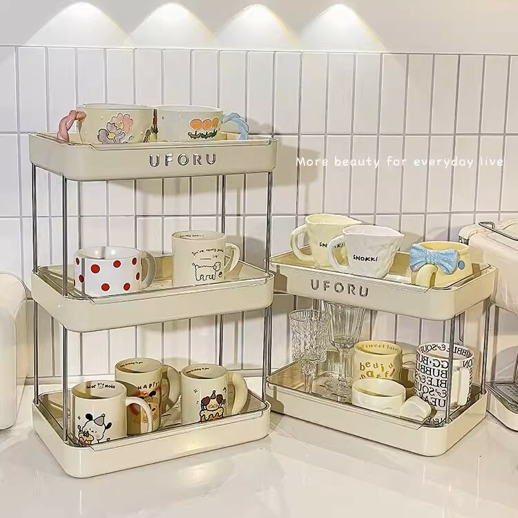 《4384》ins簡約風餐具瀝水收納層架