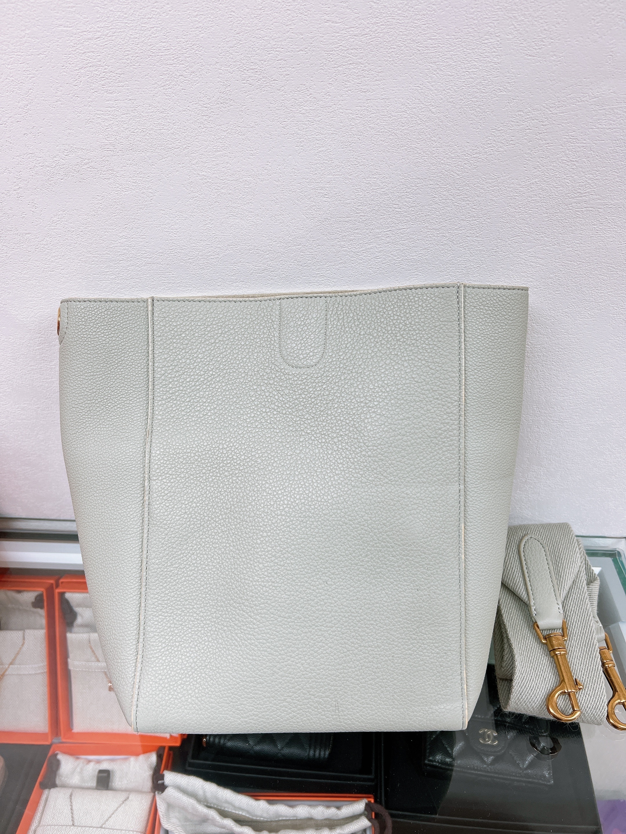 Celine bucket sangle small (mint)