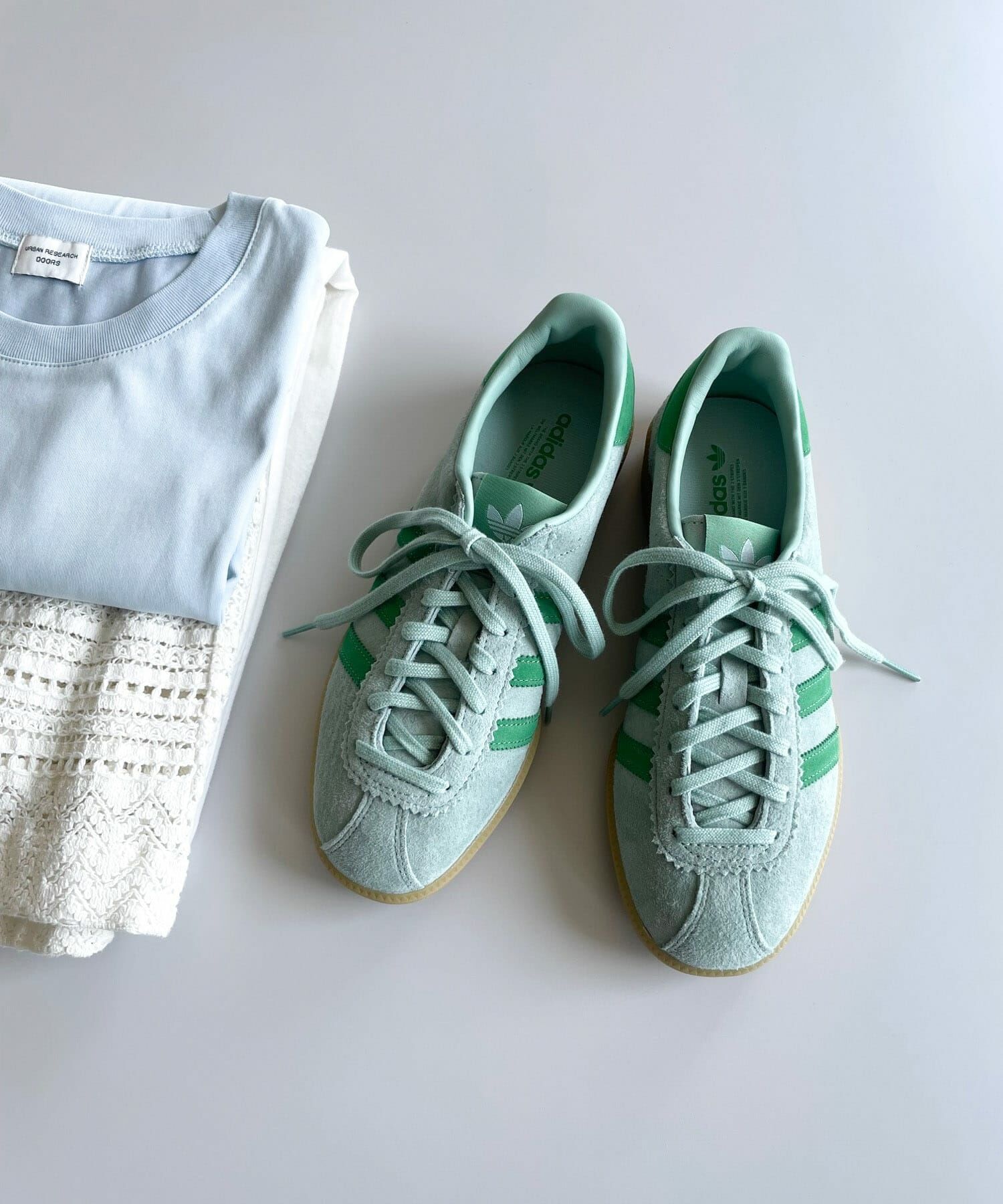 預購┃adidas ORIGINALS BERMUDA  麂皮 莫蘭迪 灰綠