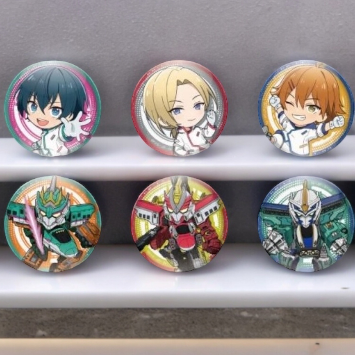 新幹線戰士CW襟章盲盒