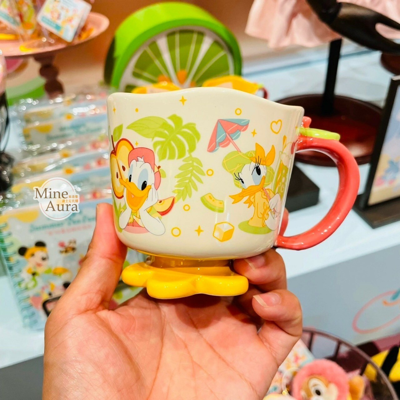 (限時特價) 2024 夏日 米奇 Mickey 與好友們 陶瓷馬克杯 水杯 -上海迪士尼樂園