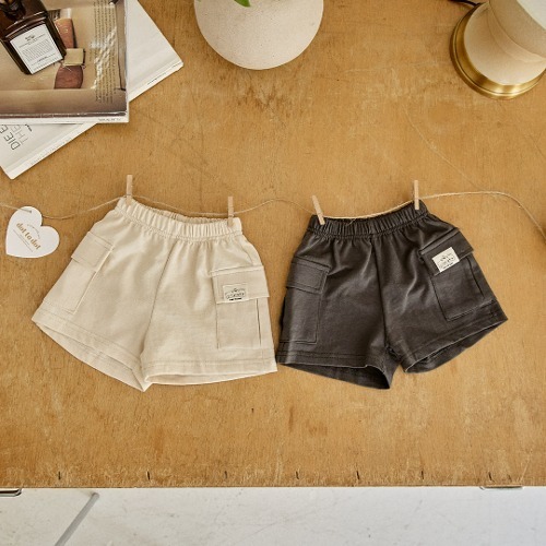 24S/S🌞DTD工裝口袋休閒短褲