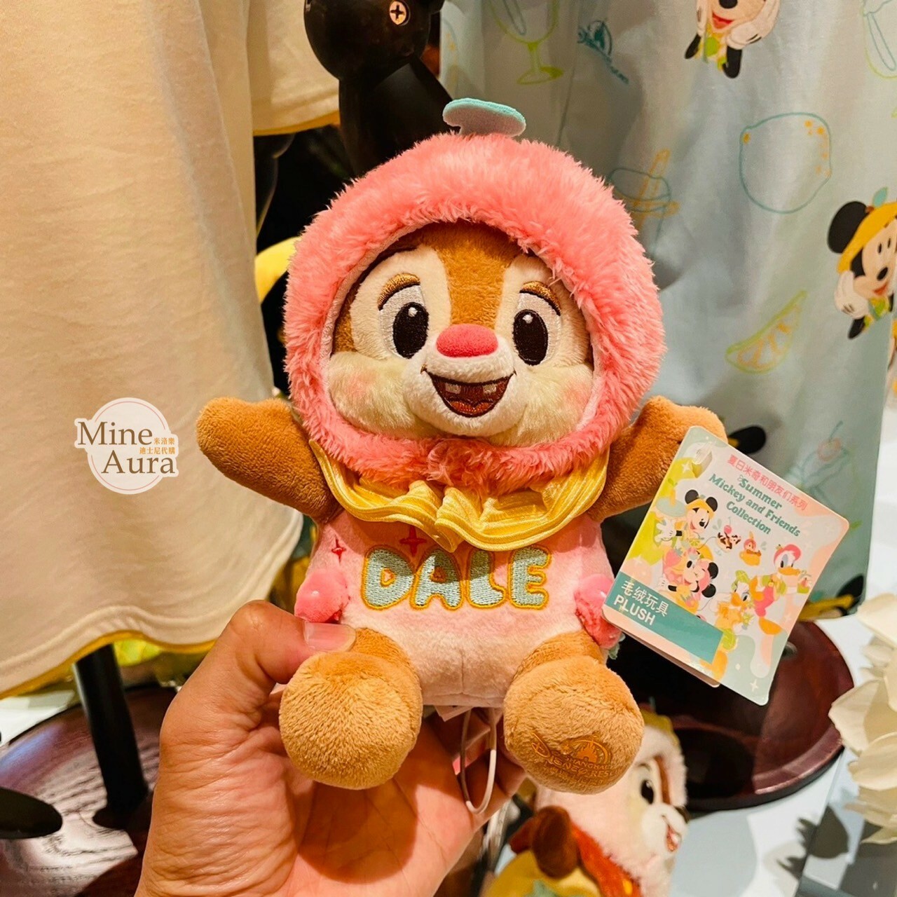 (限時特價) 2024 夏日 米奇 Mickey 與好友們 紅鼻 蒂蒂 Dale 娃娃 玩偶 奇奇蒂蒂 Chip 'n Dale -上海迪士尼樂園