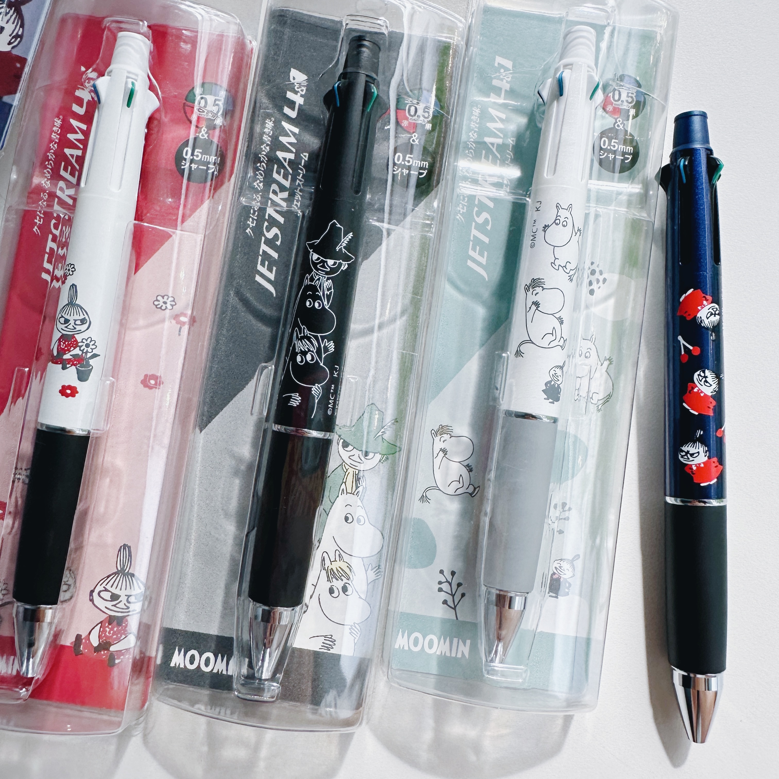 moomin x  JETSTREAM 4+1 多機能溜溜筆｜日本吉卜力