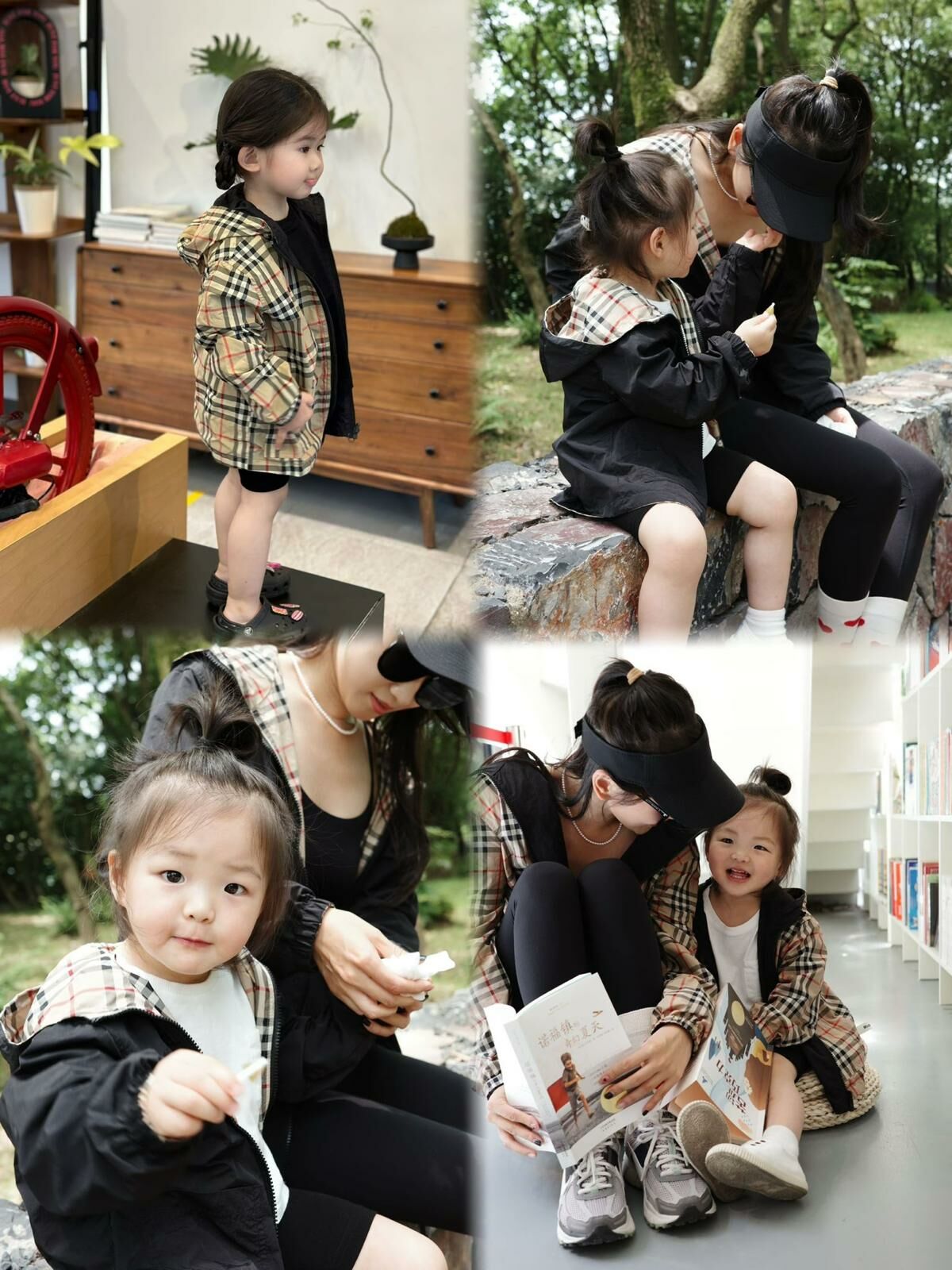 廠單 bbr雙面防風親子外套