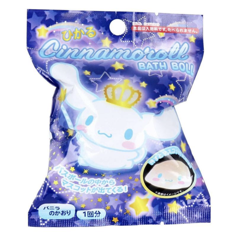 Sanrio 玉桂狗發光入浴球/入浴劑/ 浴鹽-香草香味 款式隨機發放