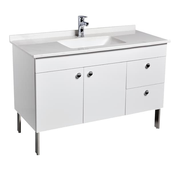 OVO京典衛浴 WA15-124 訂製白灰紋人造石檯面盆