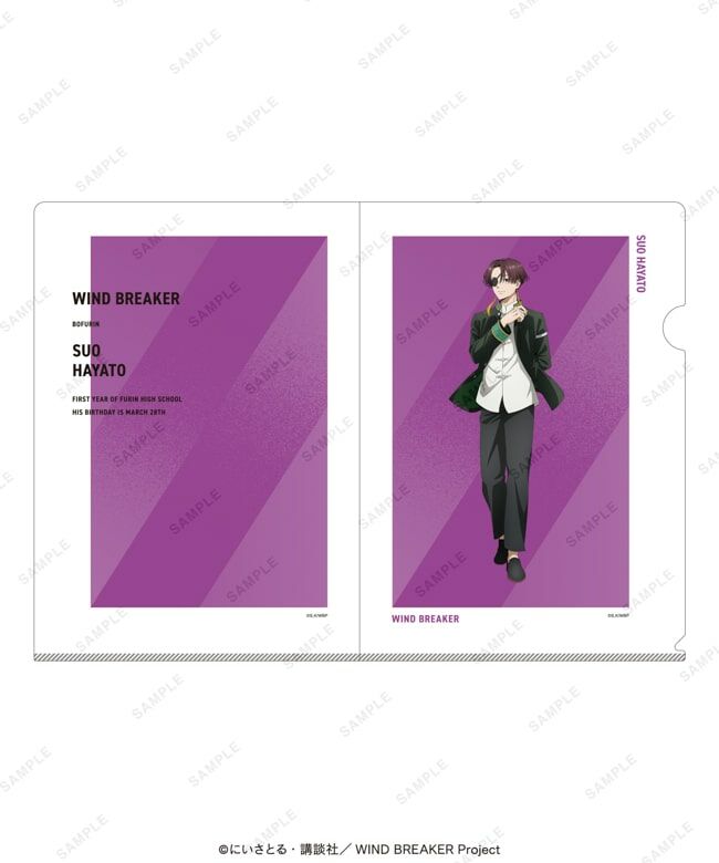 WIND BREAKER 現貨 大集會限定 A4 FILE 蘇枋隼飛