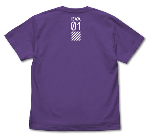 Cospa 0707 EVANGELION 初号機ﾛｺﾞ Tｼｬﾂ/VIOLET PURPLE