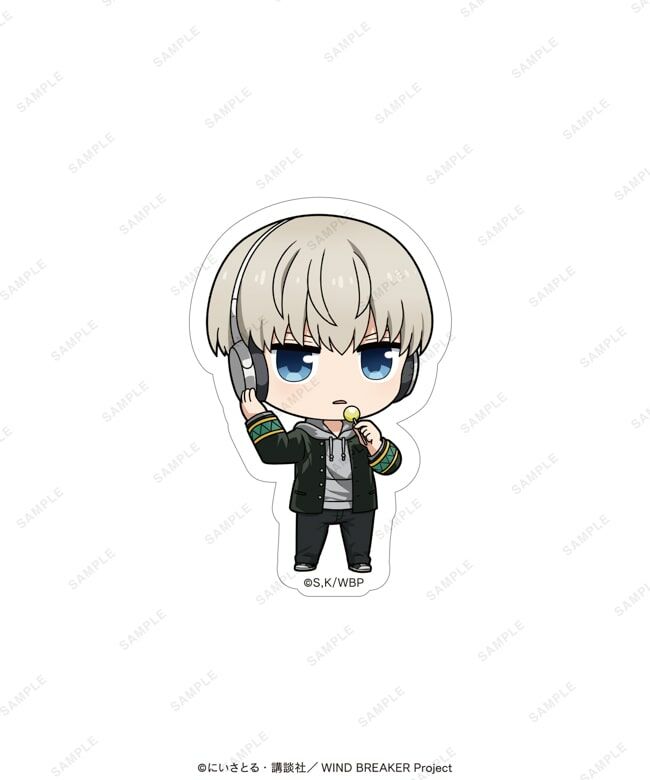 WIND BREAKER 現貨 大集會限定 Q版貼紙 梶蓮