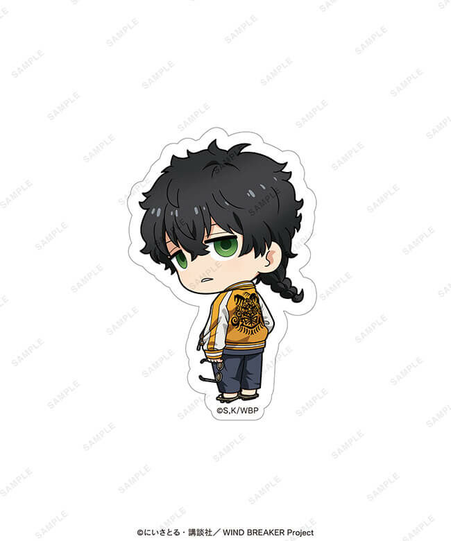 WIND BREAKER 現貨 大集會限定 Q版貼紙 十龜条