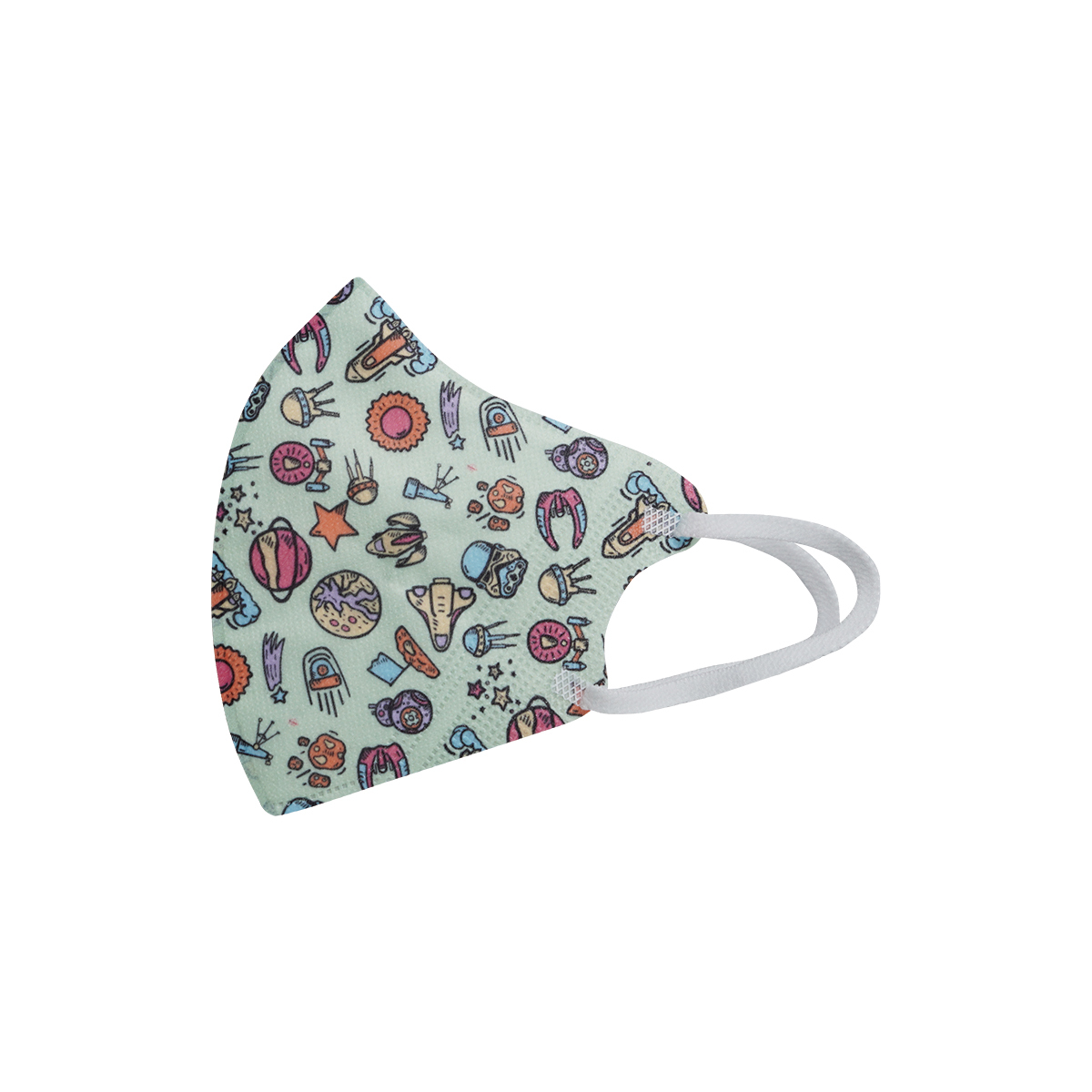 動物大派對：Lanchester 3D立體彈力耳繩卡通口罩 (Star War B) 小童十片獨立包裝