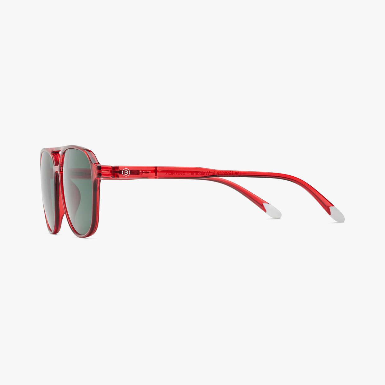 BARNER | Brad Glossy - Radiant Red Sunglasses