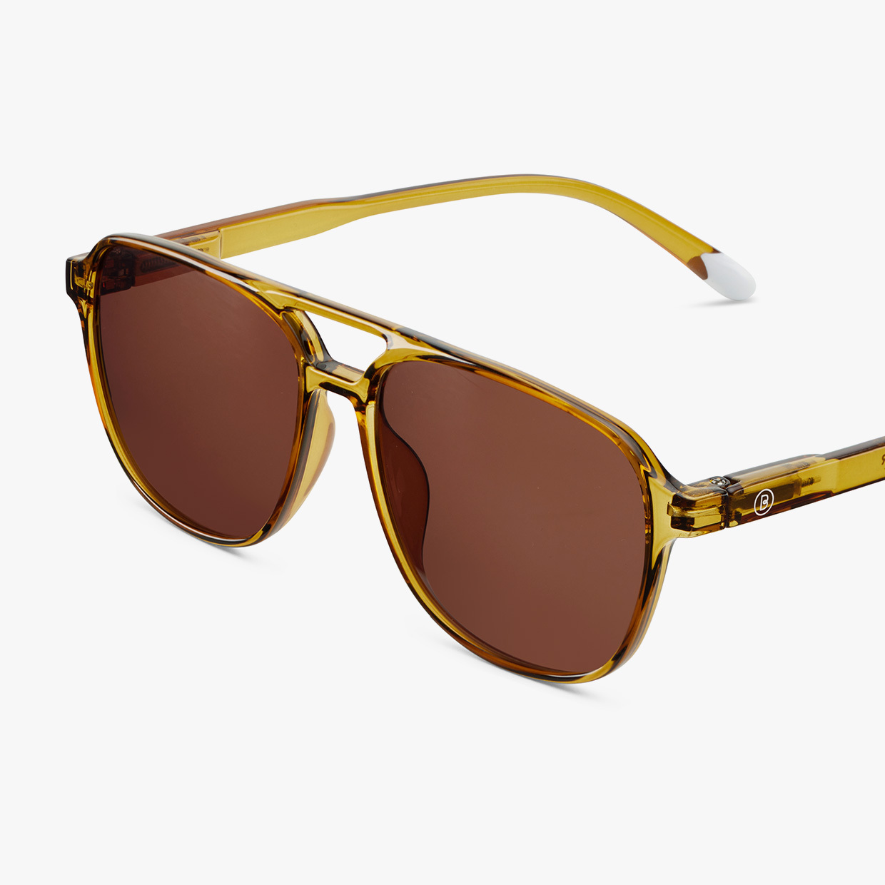 BARNER | Brad Glossy - Ecru Olive Sunglasses