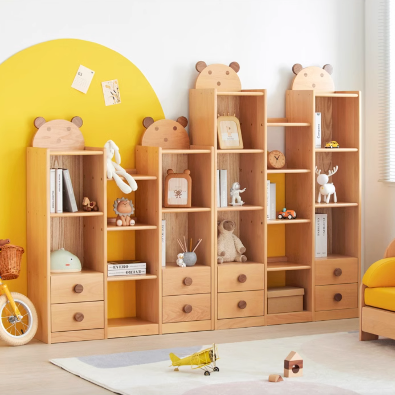 〖特惠款〗艾勒小熊書櫃AL-E2176