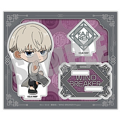 WIND BREAKER 現貨 chinese cafe限定 Q版亞加力立牌 梶蓮