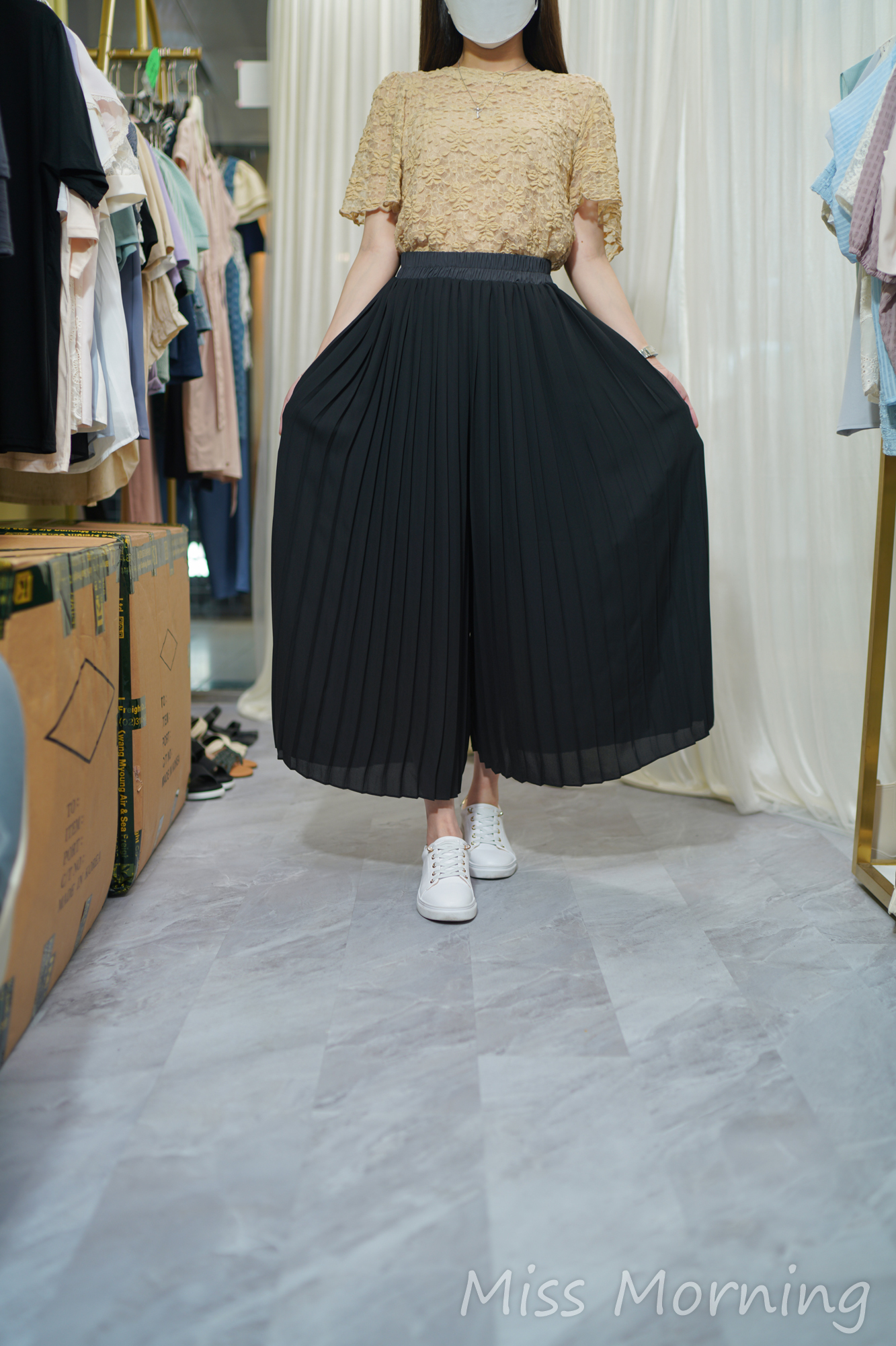 Lace花有內里上衣(14007)