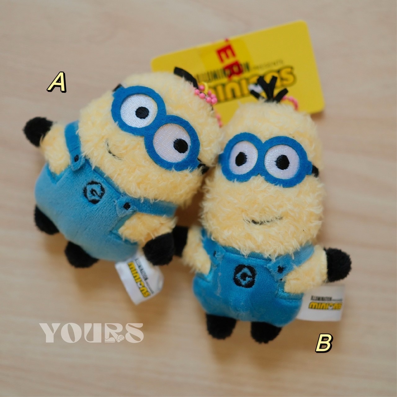 韓國代購 Butter Minions 小小兵吊飾 (3款)