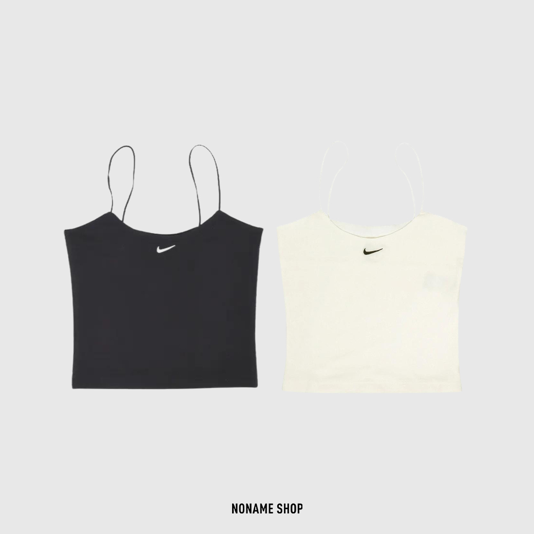 NIKE NSW 微短版 細肩 棉質 背心 KARINA同款 兩色 (女款)