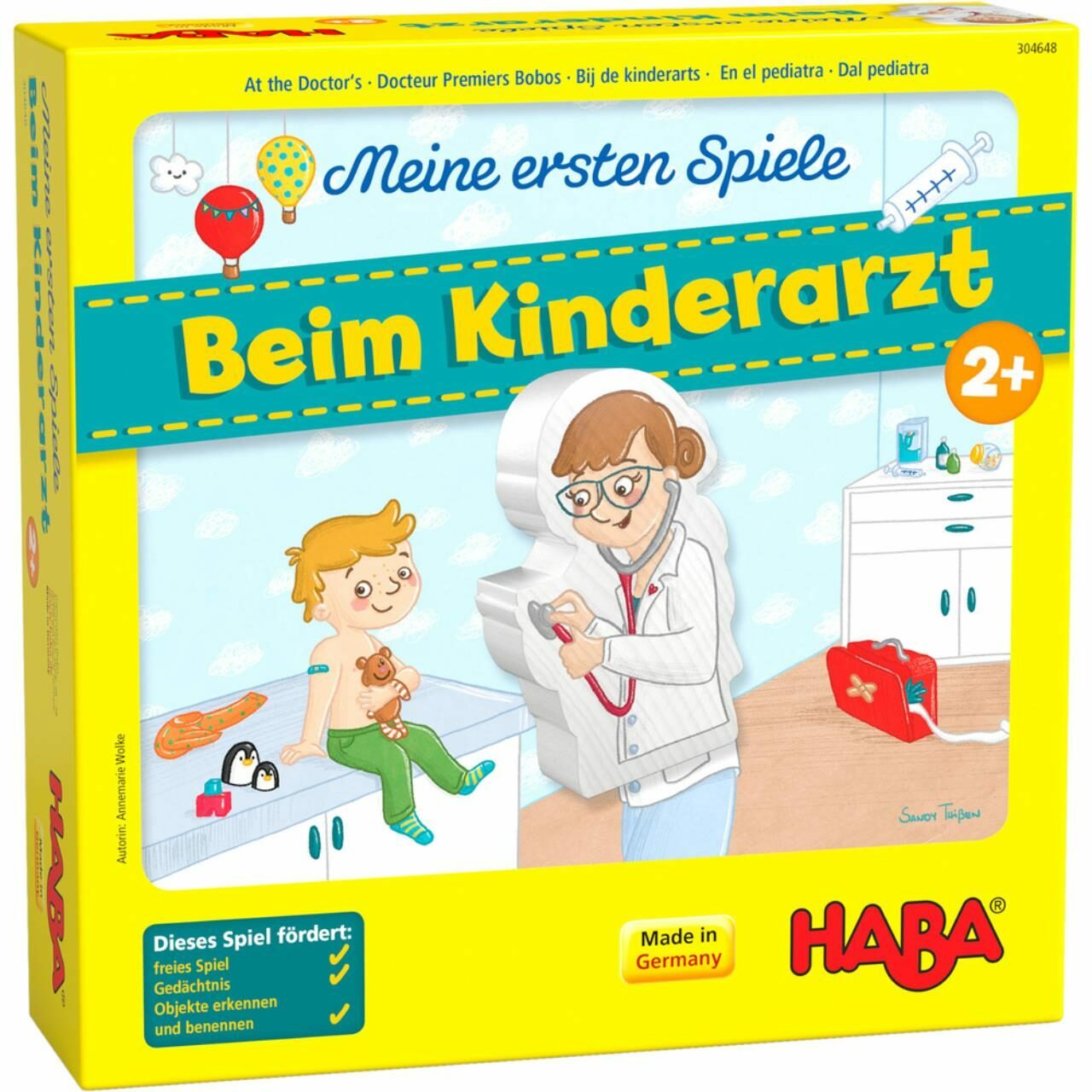 HABA 德國桌遊- 看醫生 (Beim Kinderarzt)