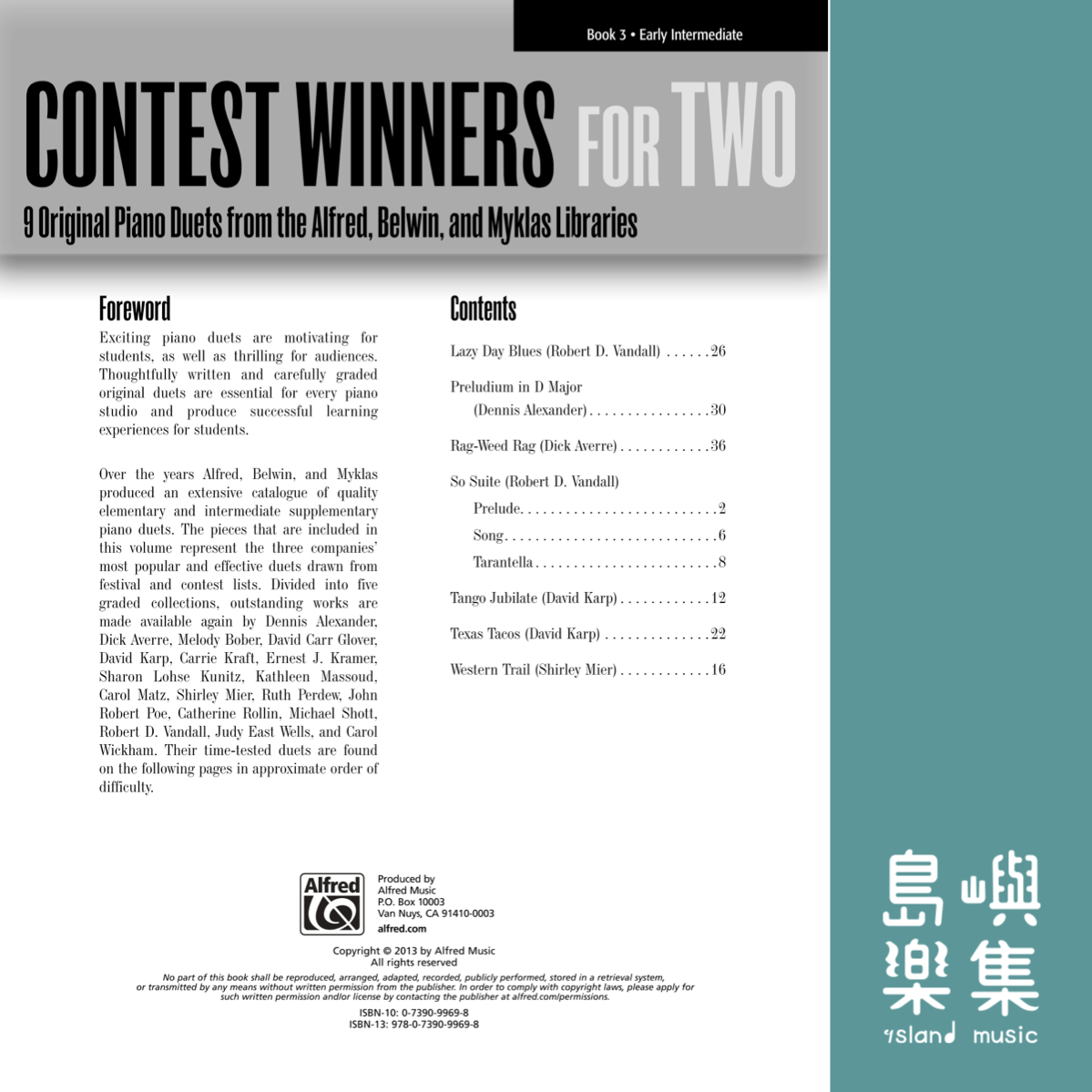 Contest Winners for Two, Book 3
