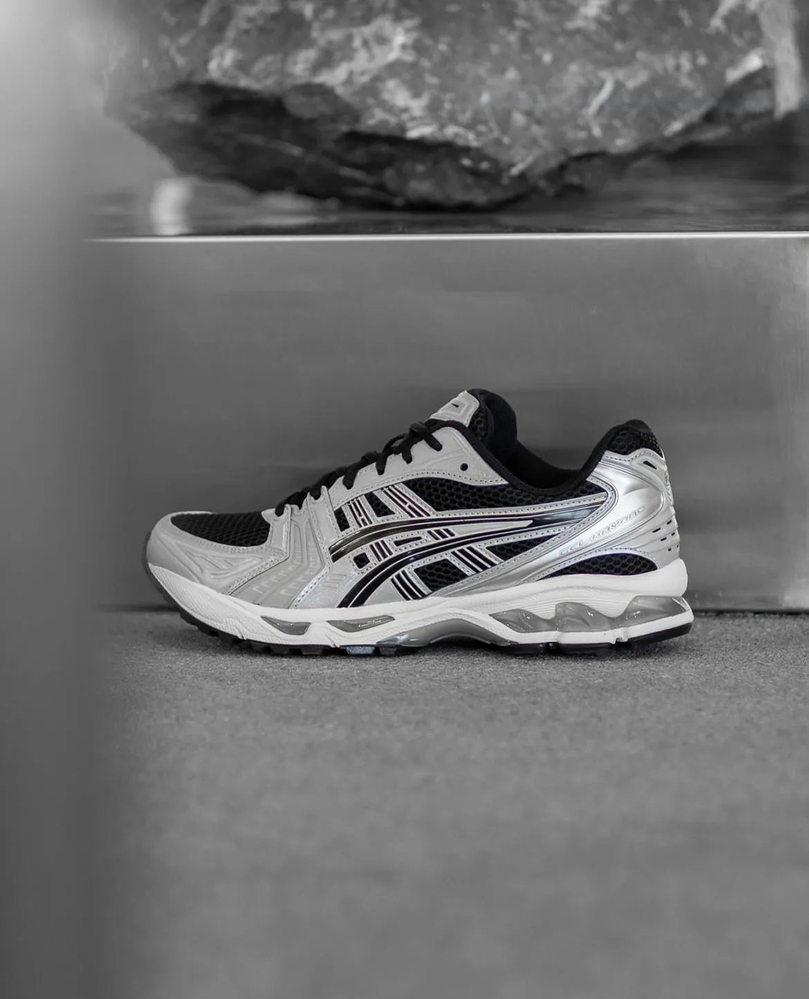 iSNEAKERS｜Asics Gel-Kayano14 "Black Seal Grey" 黑銀金屬 1201A019-005