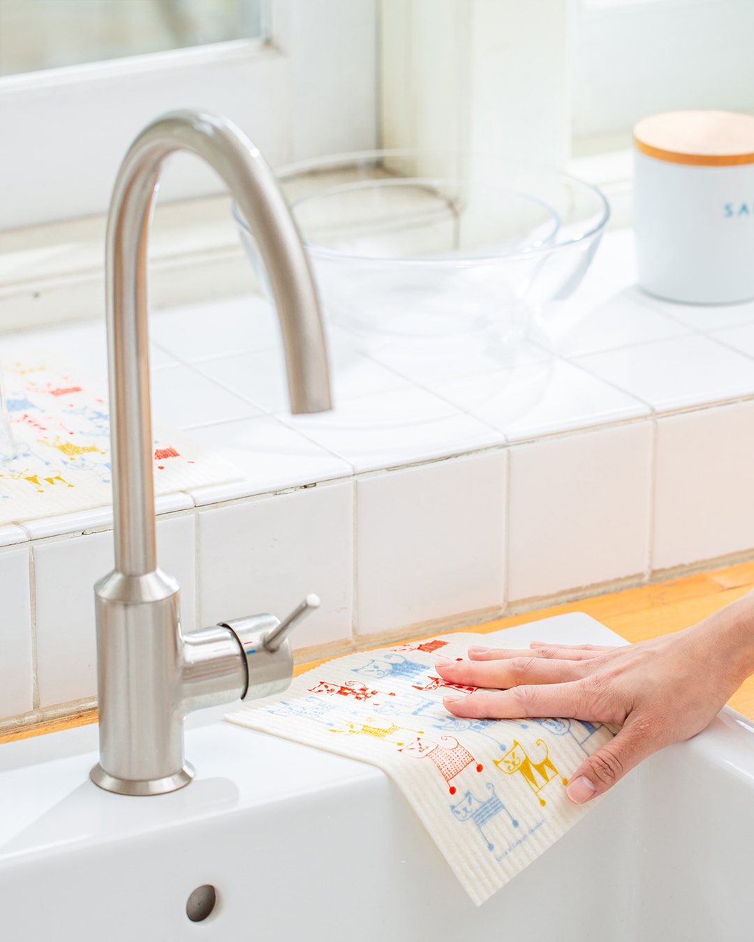 植物纖維 多用途吸水抹布 莉娜貓 S｜kata kata