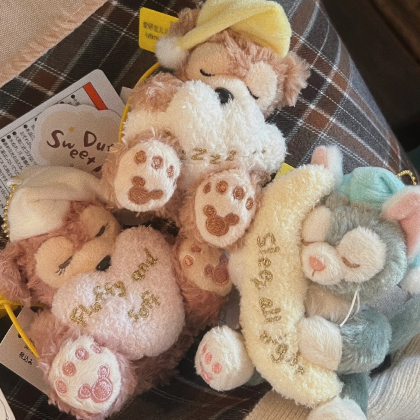 🇯🇵 DISNEY 東京迪士尼 達菲家族 甜夢系列 雪莉玫 星黛露 玲娜貝兒 可琦安 奧樂米拉 玩偶 吊飾 鑰匙圈 / 現貨