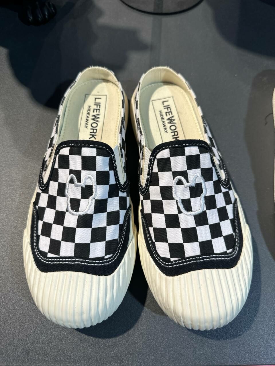 [S] LIFEWORK SPACE RUN PATTERN RIDE MULE,PATTERN BLACK, LW245SH317-PATTERN BLACK [FINAL SALE] (SLW491)