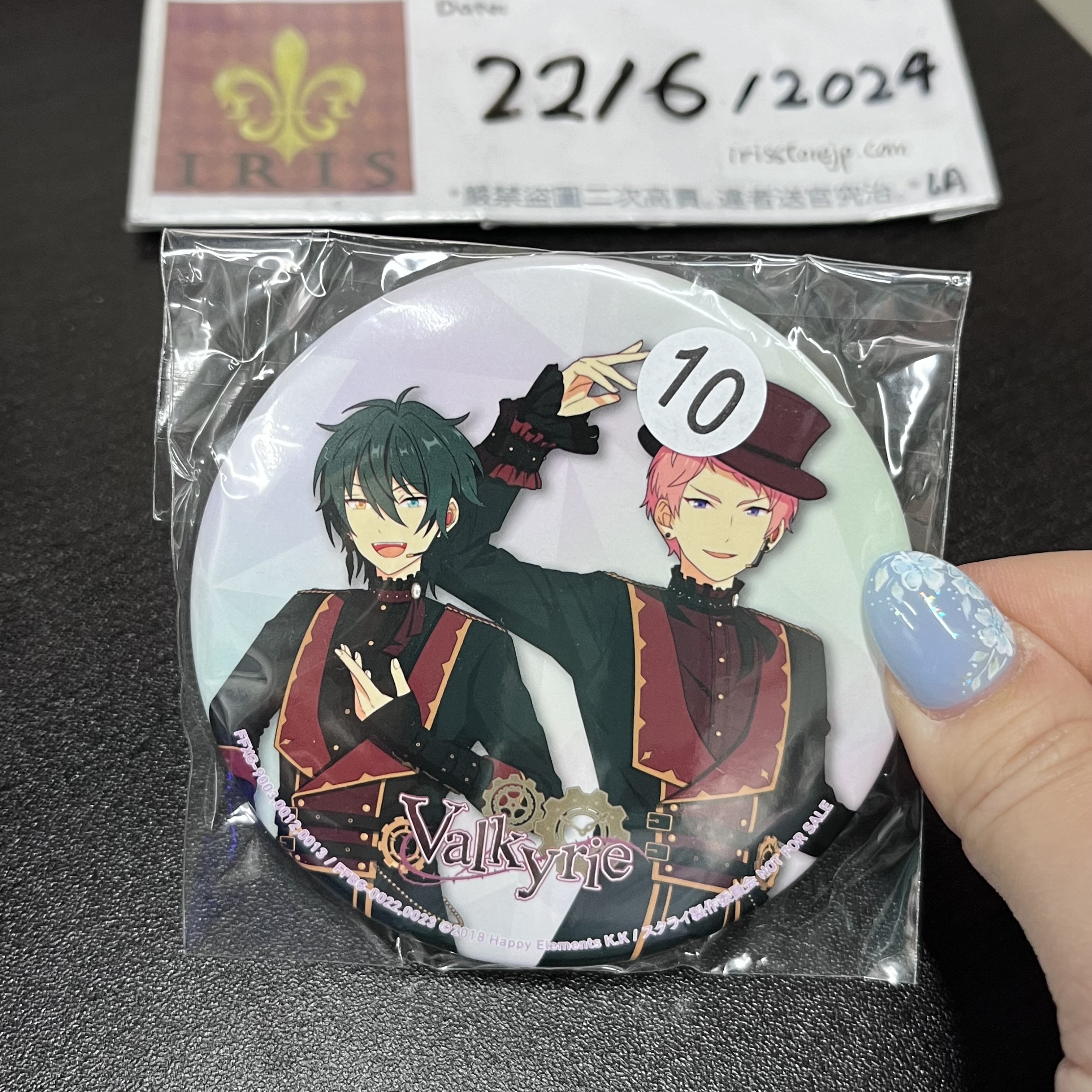 ES Valkyrie 襟章 vk