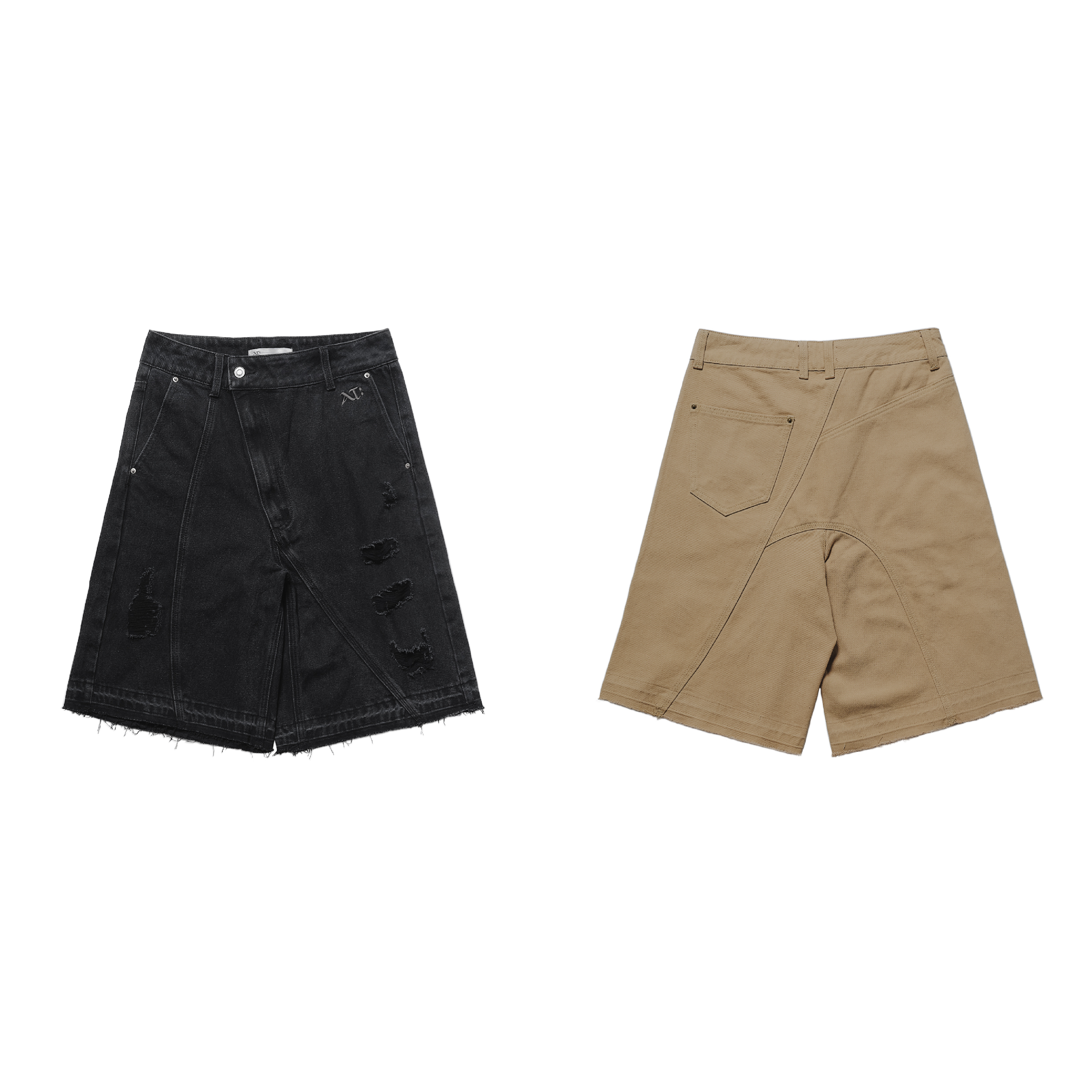 Anonymous Talking Denim Jorts 及膝丹寧短褲