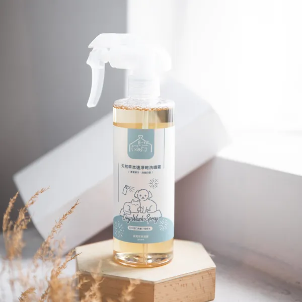 寵心出發-天然草本速淨乾洗噴霧｜鼠尾草與海鹽｜ 300ml