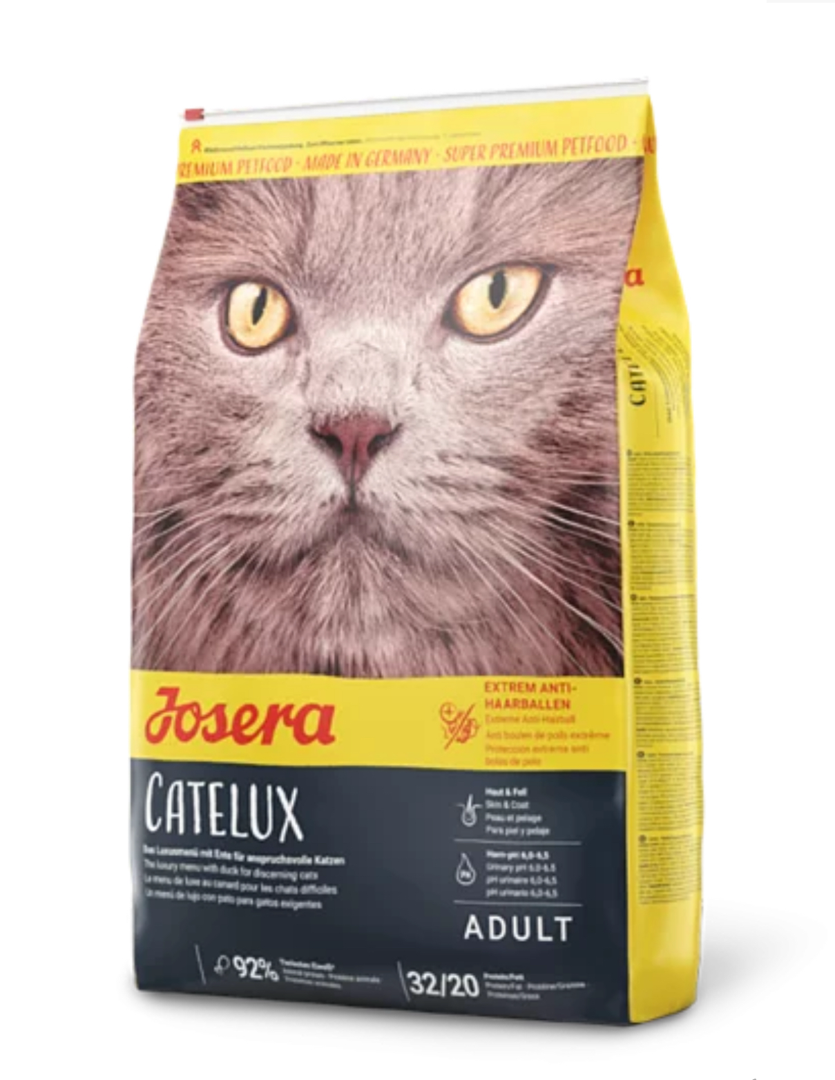 Josera德寵 Catelux 成貓去毛球貓糧 2kg/10kg
