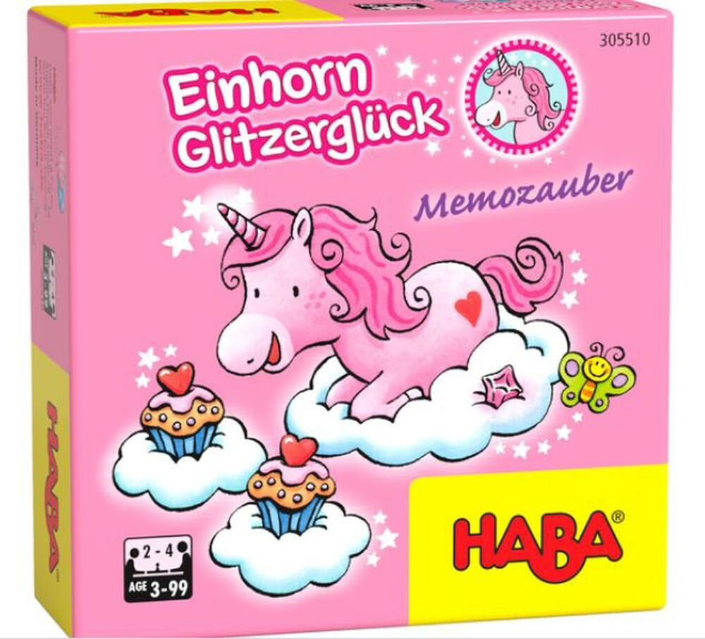 HABA 德國桌遊- 魔力配對遊戲(Einhorn Glitzergluck)