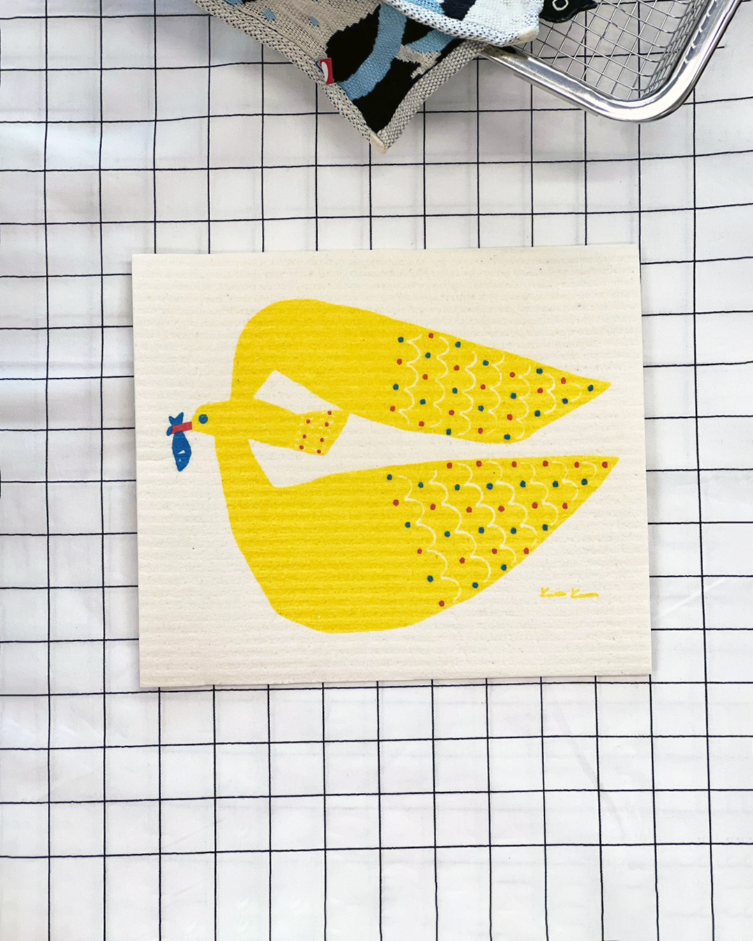 植物纖維 多用途吸水抹布 海鷗 S｜kata kata