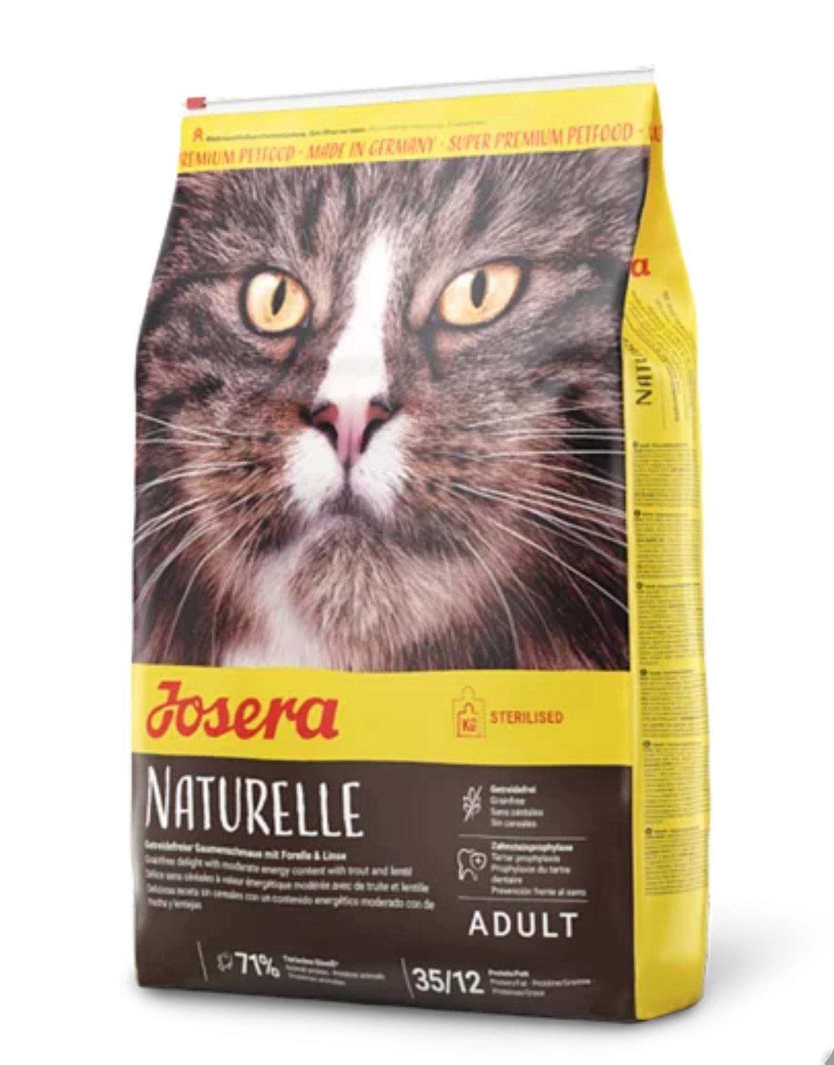 Josera德寵NATURELLE  成貓絕育/室內貓糧 2kg/10kg