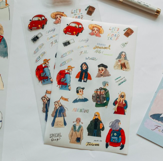 甜蜜生活｜環島旅行 Let us go on a road trip 貼紙