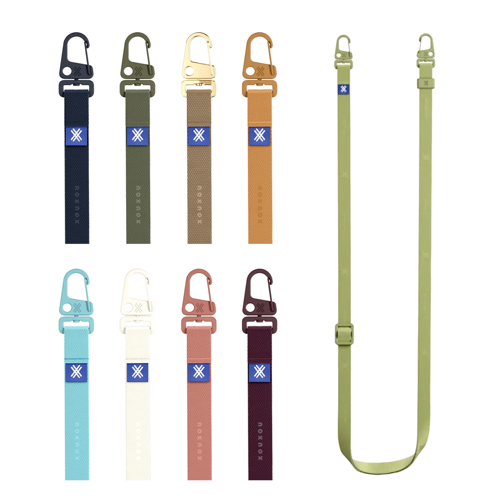 XOUXOU | 細背帶掛繩 12mm 共9色【XOUXOU 品牌旗艦館】