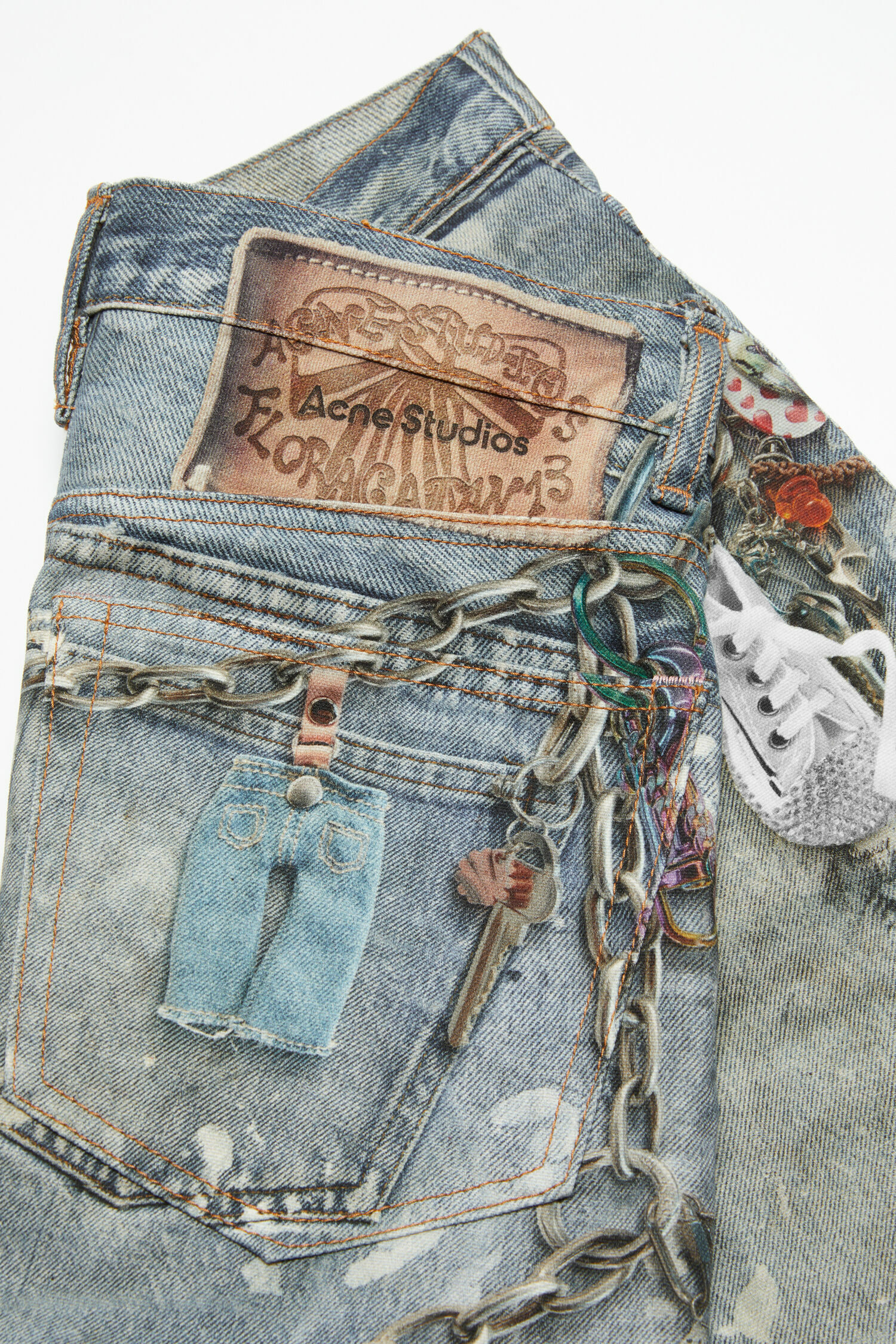 Acne Studios loose fit shorts