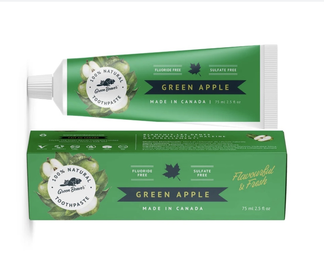 Green Beaver 天然兒童牙膏 (最佳使用日期為2027/12)