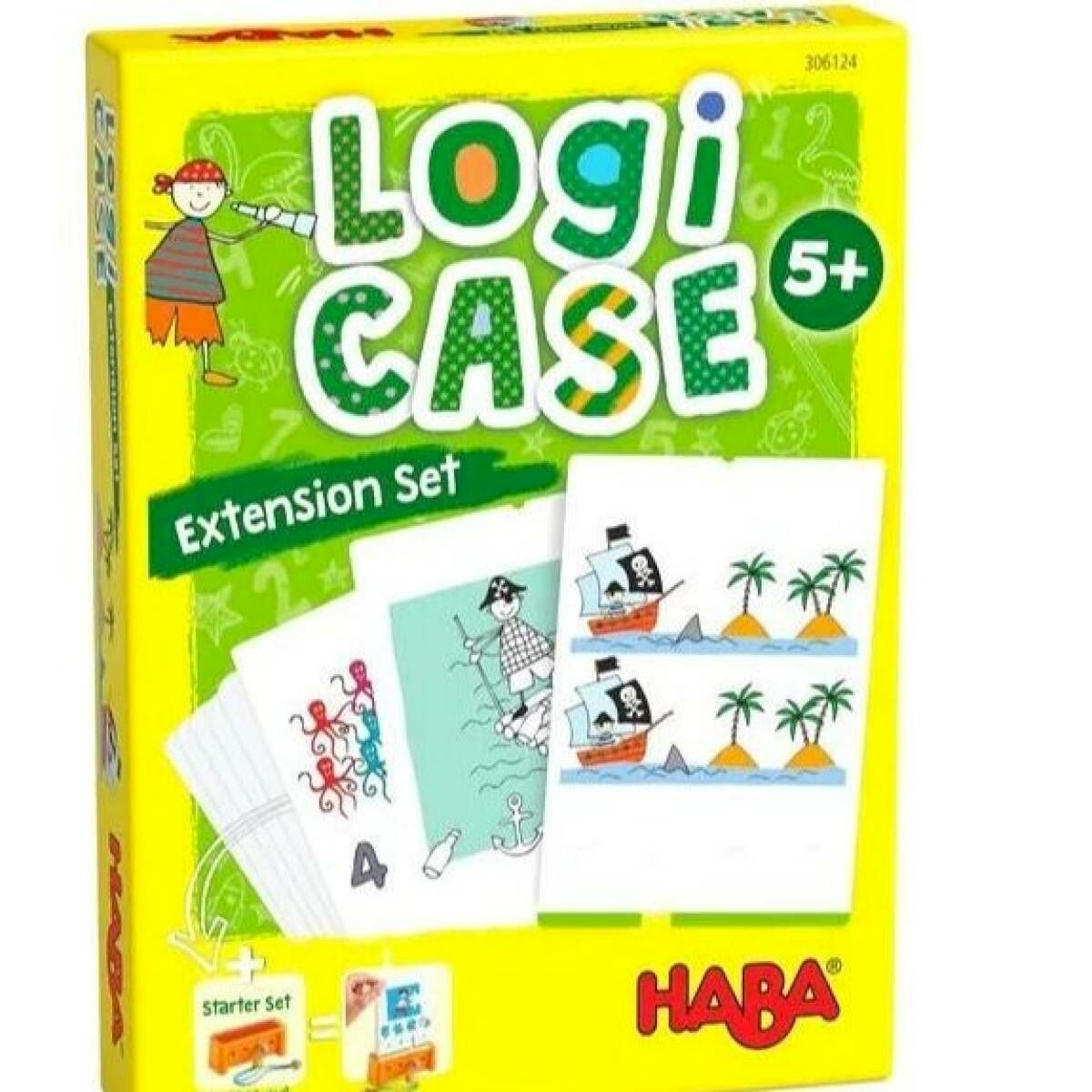 HABA 德國桌遊- 邏輯盒擴展版-海盜(Logi Case - extension set)