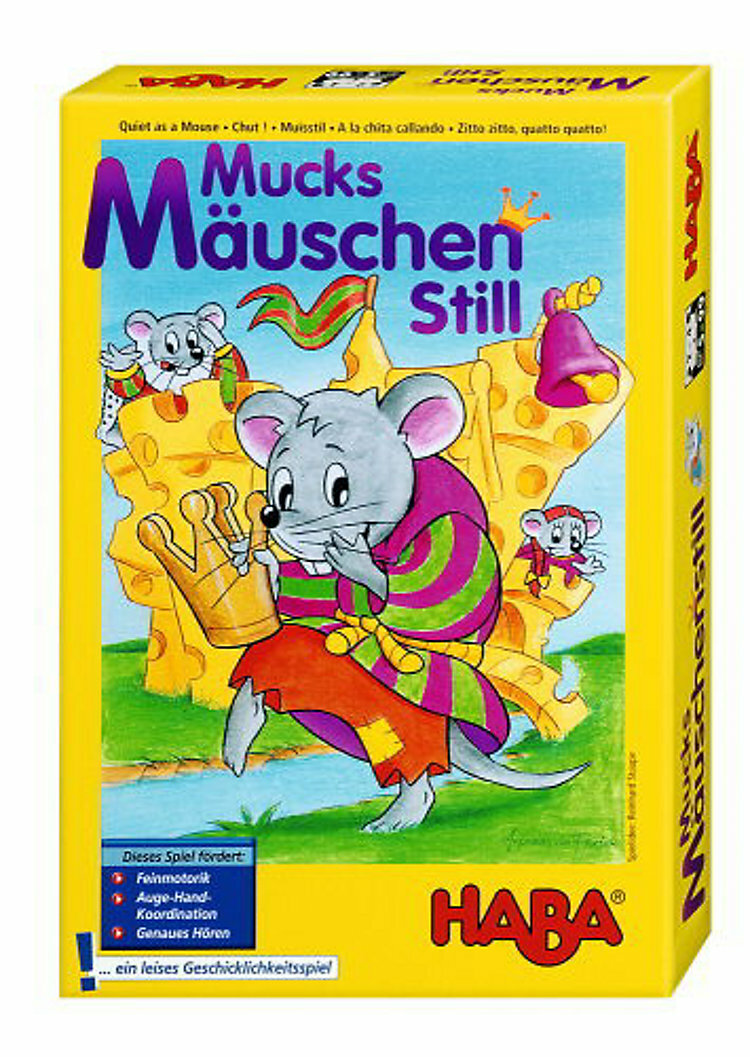 HABA 德國桌遊- 小老鼠靜悄悄 (Mucks Mauschen Still)