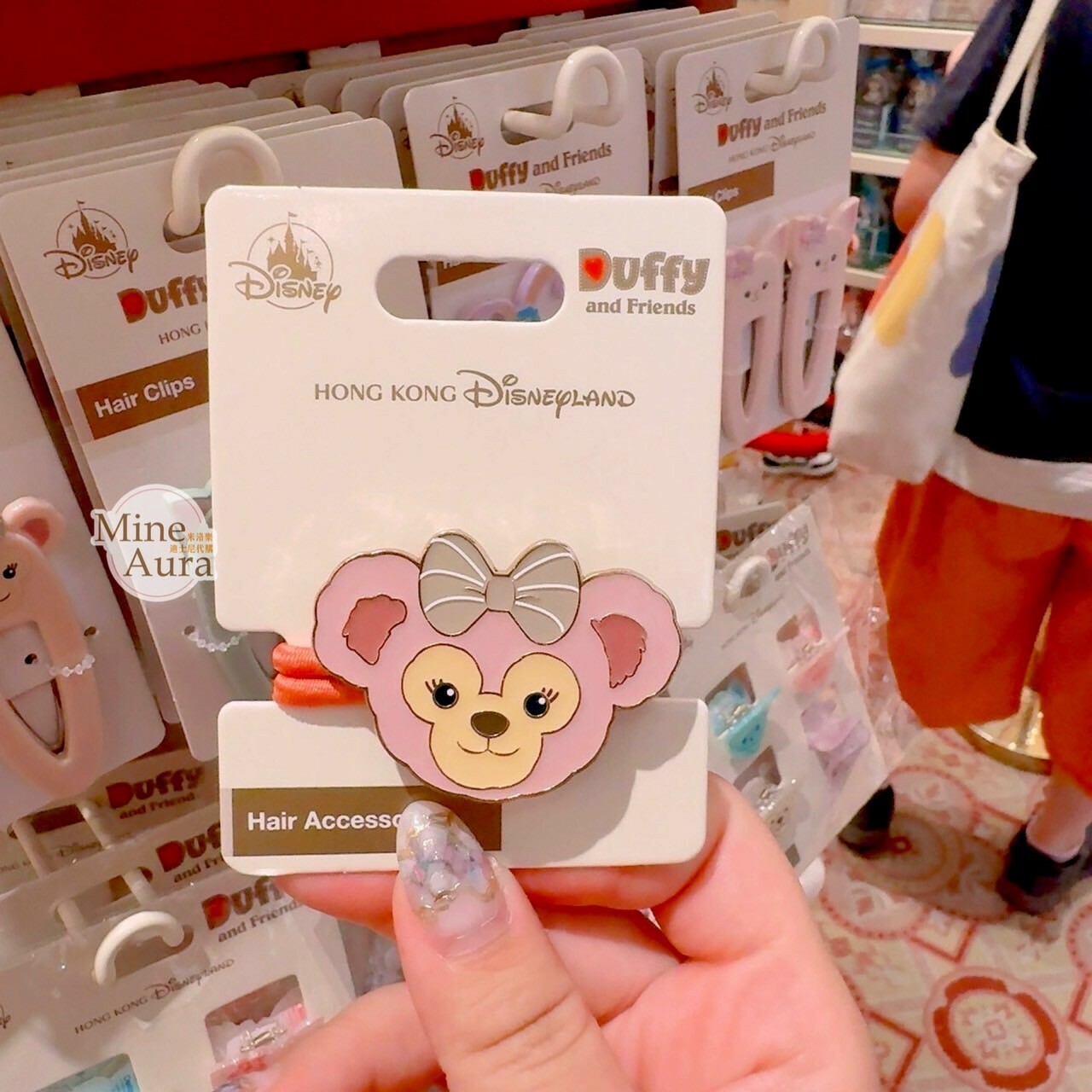 雪莉玫 ShellieMay 大頭 造型 髮束 髮飾 -香港迪士尼樂園